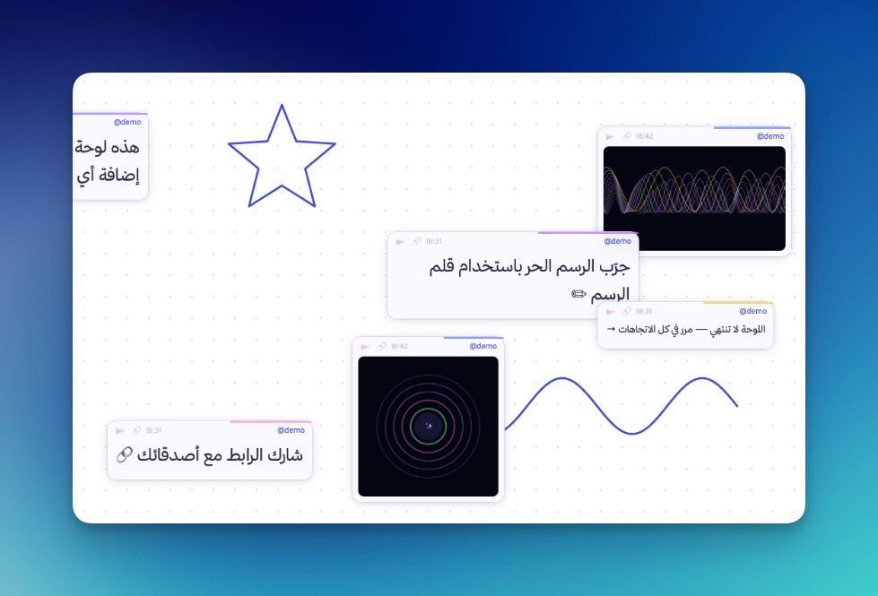 لقطة من الجدار اللانهائي